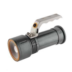 Rechargeable Zoom  LED Flashlight Strong Light Long-range Camping searchlight 